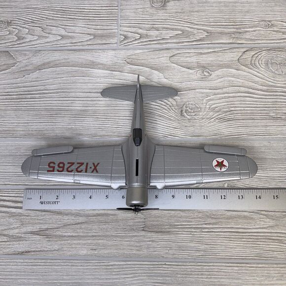 Wings of Texaco 1932 Northrop Gamma DIE-CAST METAL BANK Silver 2nd in Series - Picture 10 of 15